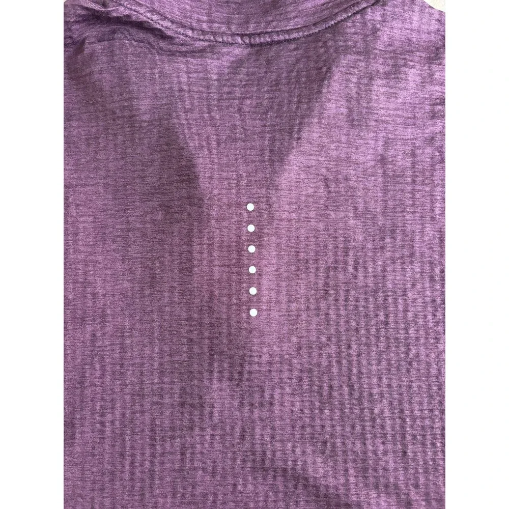 Nike Running Dri-FIT Element Half Zip Pullover Plum Purple XL Womens Top